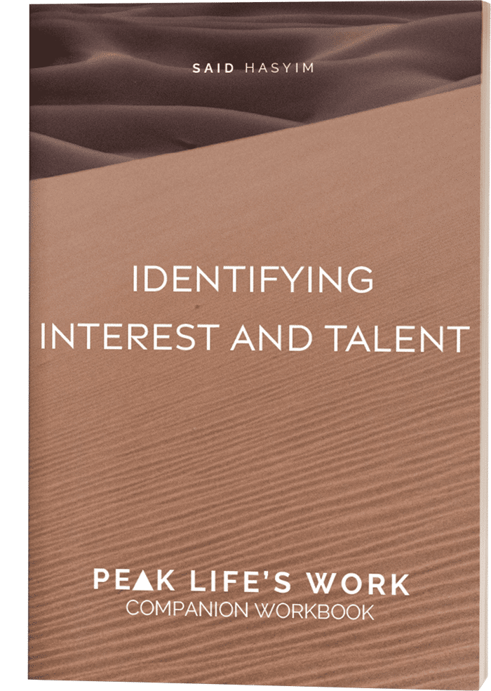 Peak Life's Work companion workbook